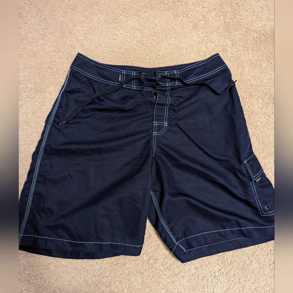 Men's blue Ripcurl swim shorts